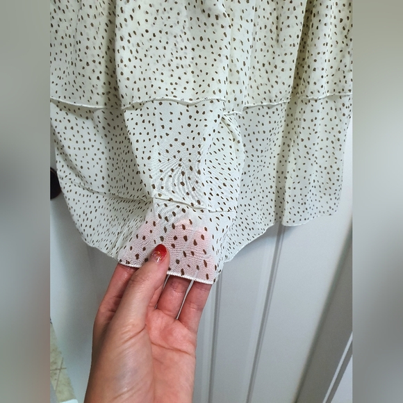 Open-back chiffon mini dress XS - Picture 4 of 5